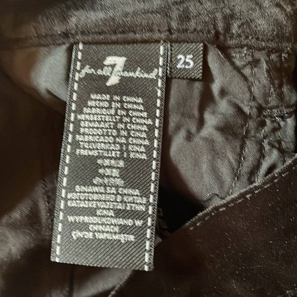 7 for all mankind womens pants - Picture 4 of 8